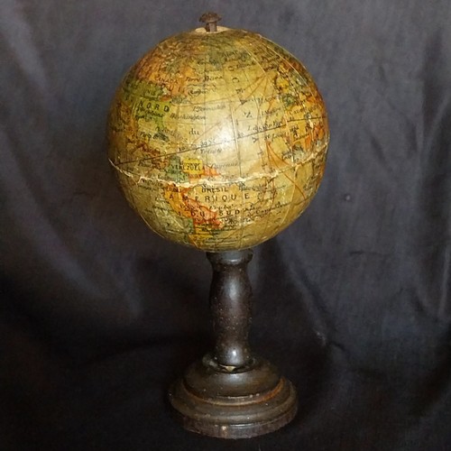 Rare globe terrestre - globe, miniature