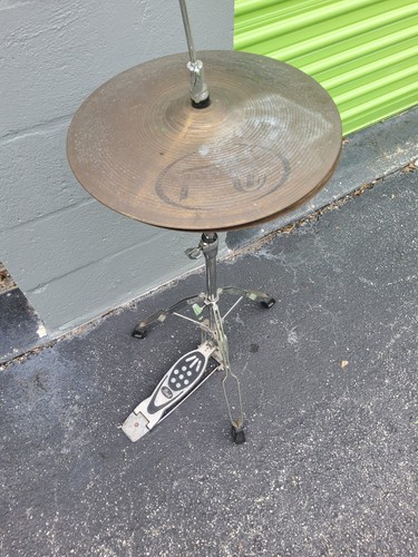 Pearl hat stand with pedal - pearl, hi