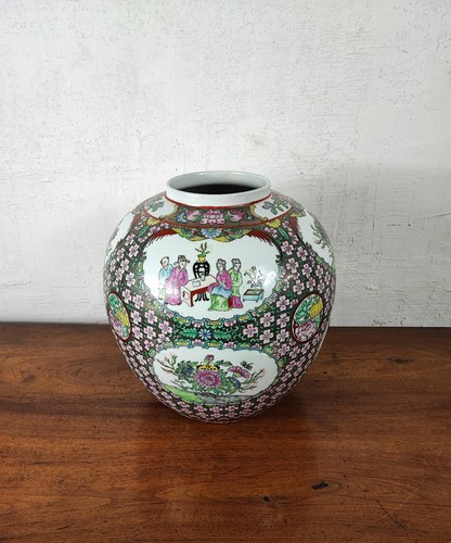 Magnifique vase boule chinois - vase,