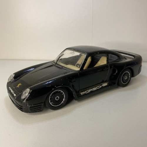 Burago porsche 959 noir 24 - 959,