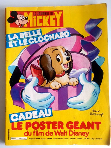Journal mickey n - de, n°1706