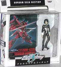 Figure: ASLAN ZARA's "Mobile Suit Gundam SEED DESTINY" Real Figure with Panel