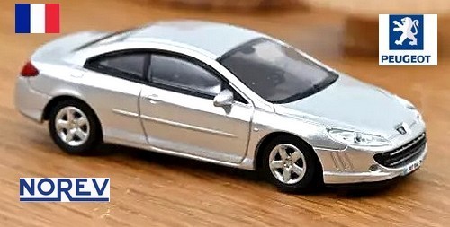 Peugeot 407 coupé gris - peugeot,
