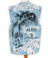 Alice Au Pays Des Merveilles Design Du Lapin Bleu - Gilet De Costume Fantaisie