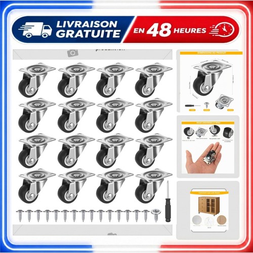 Mini roulettes pivotantes - mini,