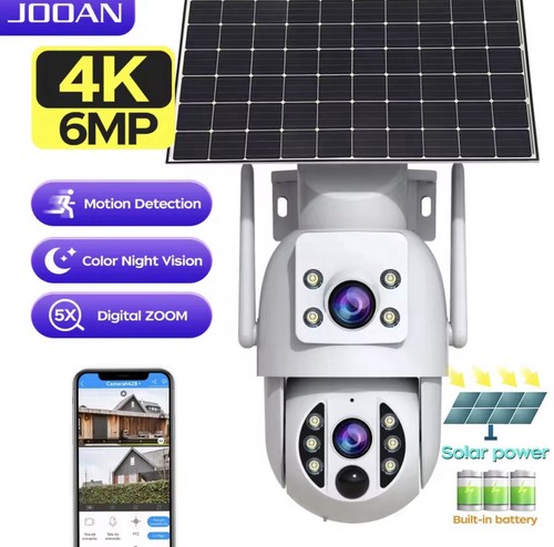 Caméra surveillance solaire - surveillance,