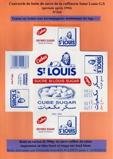 Couvercle de boite de sucre