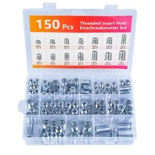 150 pièces Insert Fileté