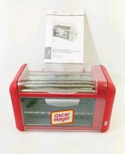 Oscar Mayer Extra Large 8 Hot Dog Roller & Bun Toaster Oven, Stainless Steel Gri