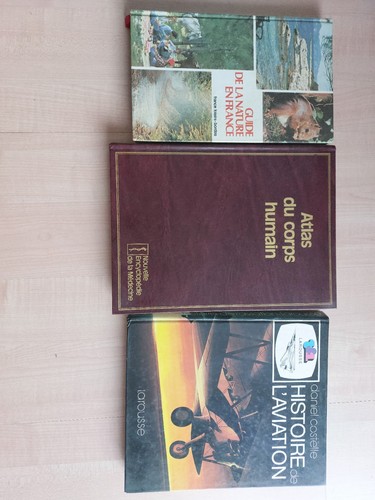 Lot livres atlas du corps - lot,