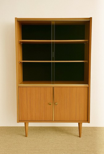 Meuble vitrine mid century - meuble,
