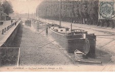 NORD  CAMBRAI  le canal
