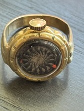 Vintage Ernest Borel Cocktail Watch Ring Rare