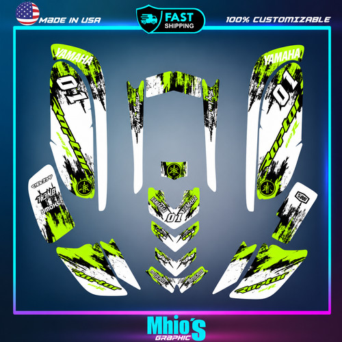 Custom graphics kit yamaha - graphics,