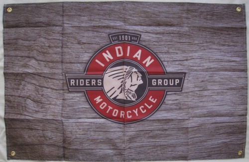 Drapeau moto indian - drapeau,