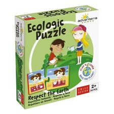 Jeux éducatifs - GEOMAG - Ecologic Puzzle Respect the Earth - Mini-puzzles éd...