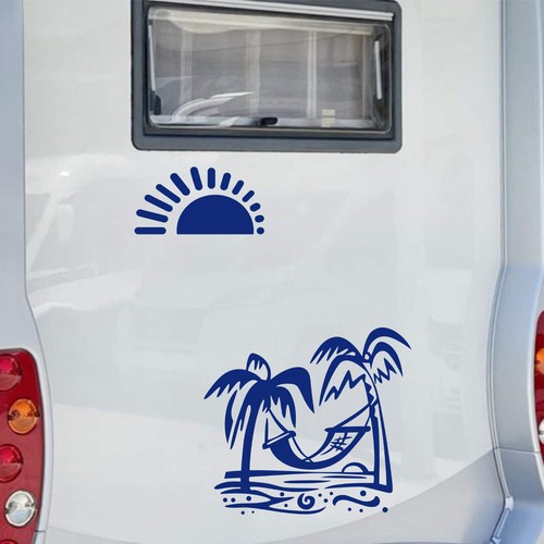 Autocollants camping car mare - camping-car,