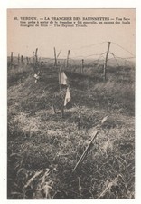 CPA 55 - VERDUN : LA TRANCHÉE