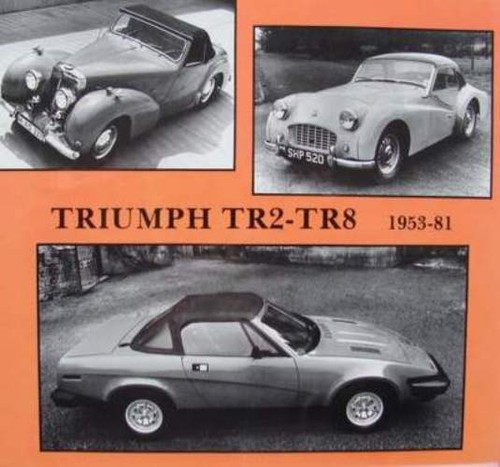 Livre book triumph tr2 tr8 - triumph,