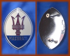MASERATI BITURBO - Insigne logo emblème metal 65mm