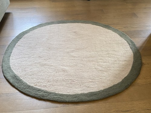 Muskhane tapis organique rond - muskhane,