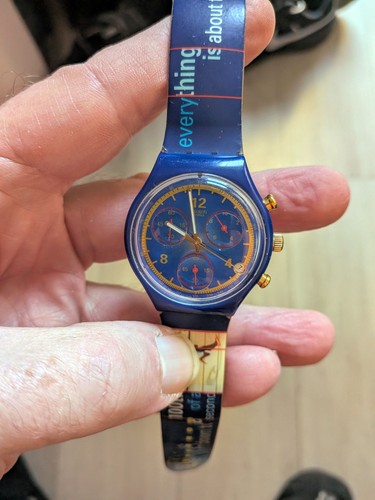 Swatch chrono gold medal - swatch,