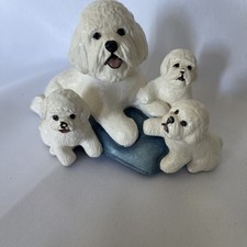 Bichon fries Figurines Mama