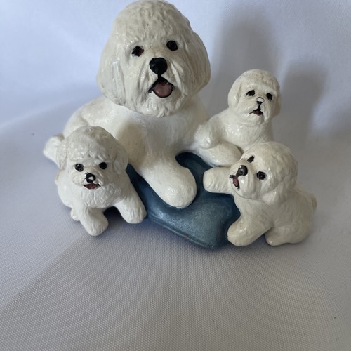 Bichon fries figurines mama - fries,