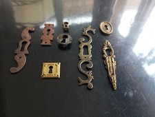 (LOT DE 8 ANCIENNES ENTREES DE