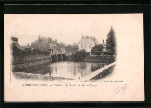 Cpa crécy sur serre - cpa, crécy-sur-serre