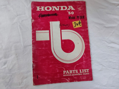 Parts list occasion honda - list,