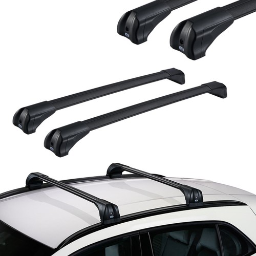 Alu noir barres toit - de, pour