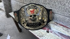 Austin Theory Smoking Skull Championship Belt Wrestling Replica Adult Size