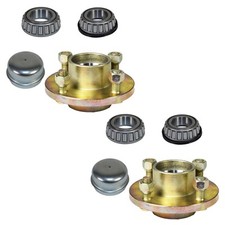 Paire de moyeu de roue moulé