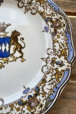 ASSIETTE  EN FAIENCE DE GIEN