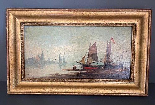 Marine huile sur - huile,
