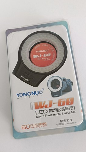 Yongnuo flash macro led - yongnuo, wj-60