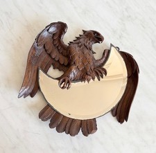 Miroir aigle en bois sculpté