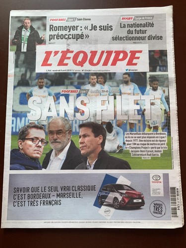Equipe journal 04 - l'equipe, 5/04/2019