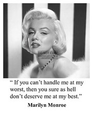MARYLIN MONROE "CAN'T HANDLE