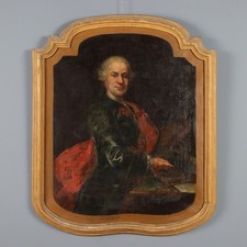 Tableau Ancien Portrait d'un