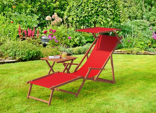 Chaise longue jardin - chaise, jardin,