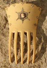 antique beautiful hair comb