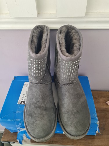 Bottines ugg grises - bottines,