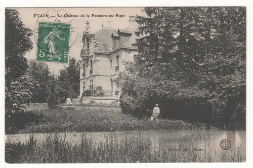 Cpa étain château de - cpa, :