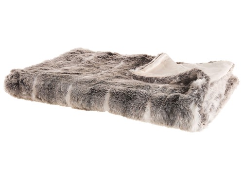 Beliani plaid douillet effet - -,