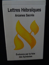 TAROT HEBRAÏQUE - ESOTERISME - LES 22 LETTRES HEBRAÏQUES - ARCANES SACRES -