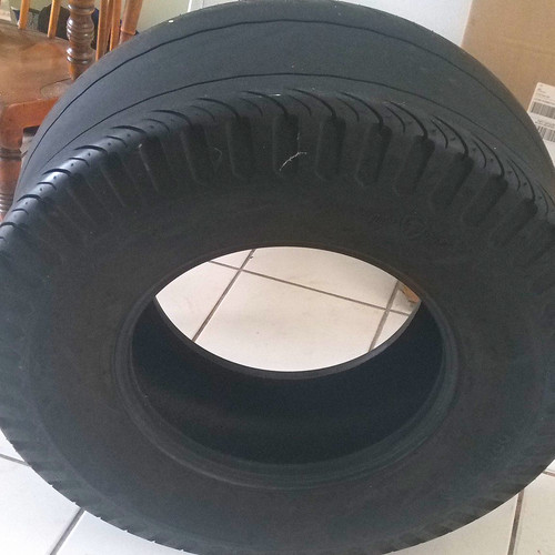 Dragster tire 15 - 15, in