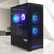 Custom Build ARGB Gaming Desktop Computer i7 PC 32GB RAM 1TB SSD RTX 3050 W11