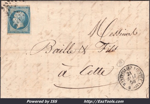 France 14a sur - n°, lettre